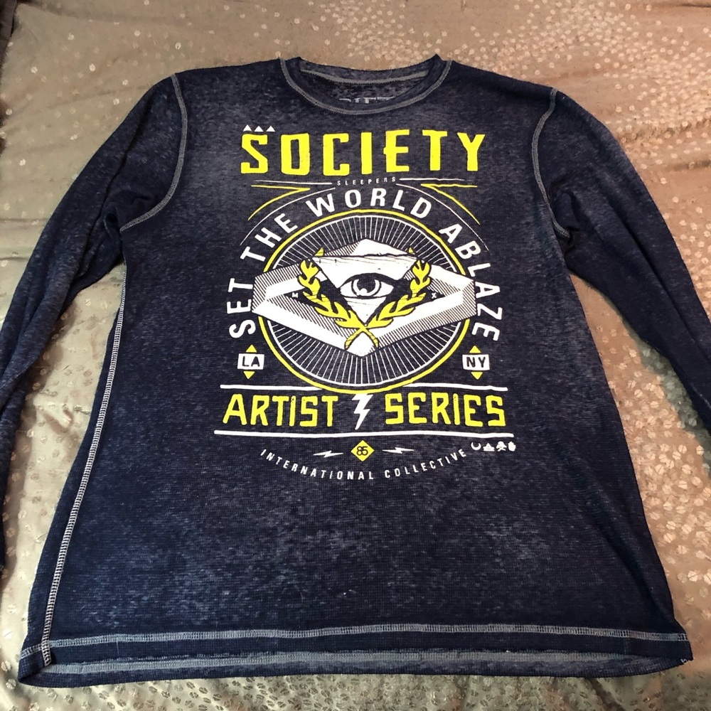 Society long sleeve thermal tee